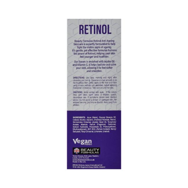 Beauty Formulas Anti-Ageing Retinol Serum -30ml