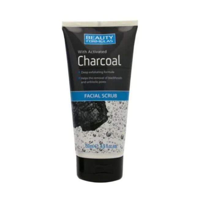 Beauty Formulas Charcoal Facial Scrub -150ml
