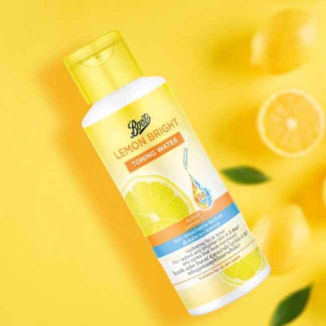 Boots Lemon Bright Micellar Water -100ml
