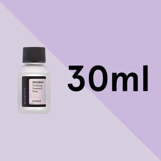 Cosrx AHA BHA Clarifying Treatment Toner -30ml (2) Cosrx AHA BHA Clarifying Treatment Toner -30ml