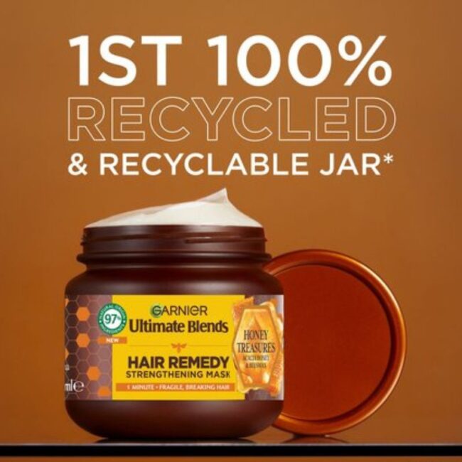 Garnier Ultimate Blends Hair Remedy Strengthening Mask -340ml
