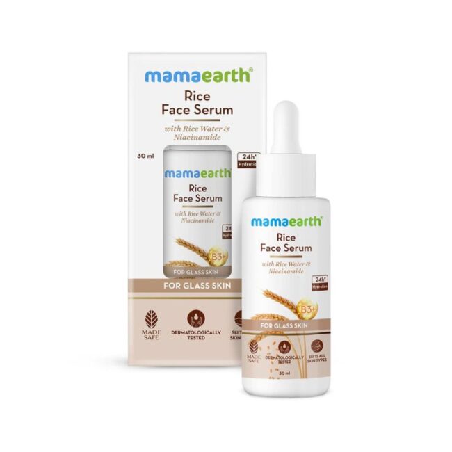 Mamaearth Rice Face Serum – 30ml
