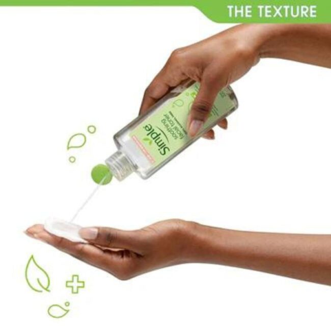 Simple Kind To Skin Soothing Facial Toner -200ml (2) Simple Kind To Skin Soothing Facial Toner -200ml