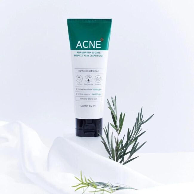 Some By Mi AHA.BHA.PHA 30 Days Miracle Acne Clear Foam –100ml