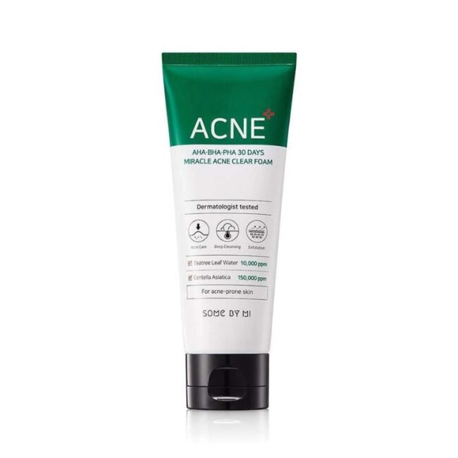 Some By Mi AHA.BHA.PHA 30 Days Miracle Acne Clear Foam –100ml