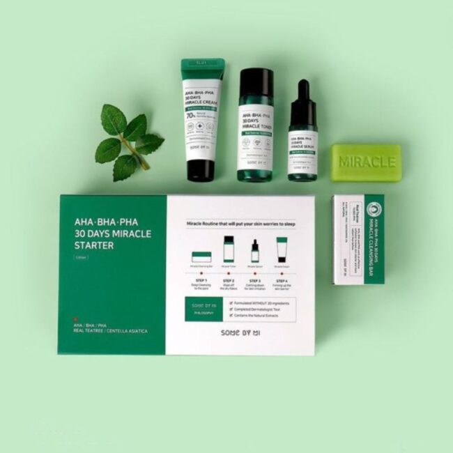 Some By Mi AHA.BHA.PHA 30 Days Miracle Starter Kit (4) Some By Mi AHA.BHA.PHA 30 Days Miracle Starter Kit