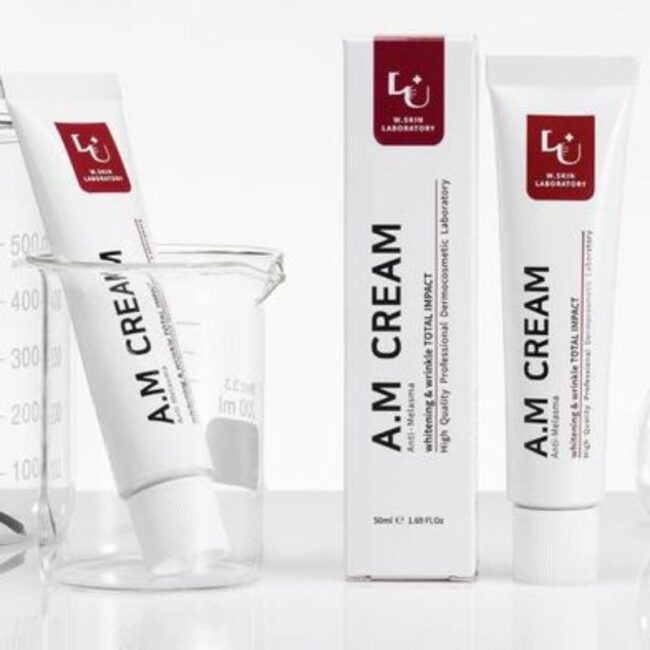 W.SKIN LABORATORY A.M CREAM ANTI-MELASMA -50ML