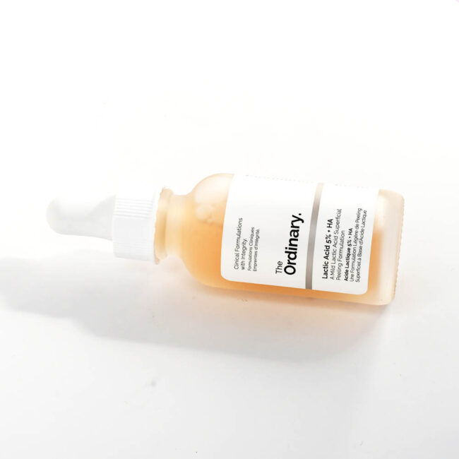 the ordinary lactic acid 5% + ha