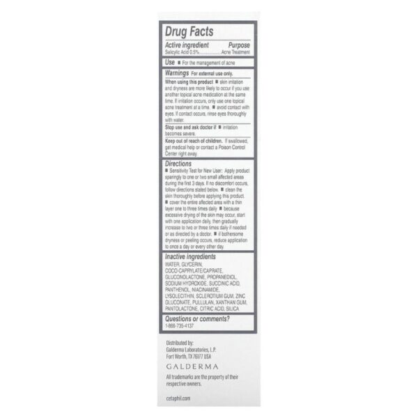 Cetaphil Gentle Clear Triple-Action Acne Serum 30ml - Image 4
