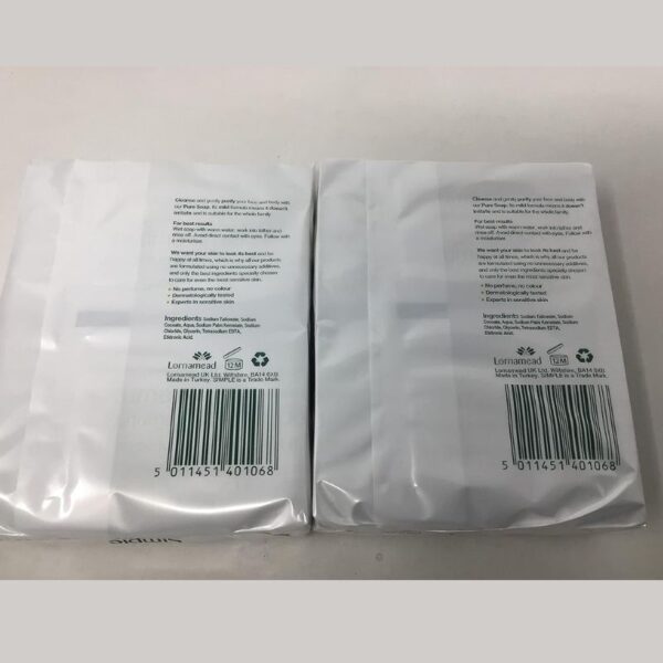 Simple Pure Soap for Sensitive Skin -200g 