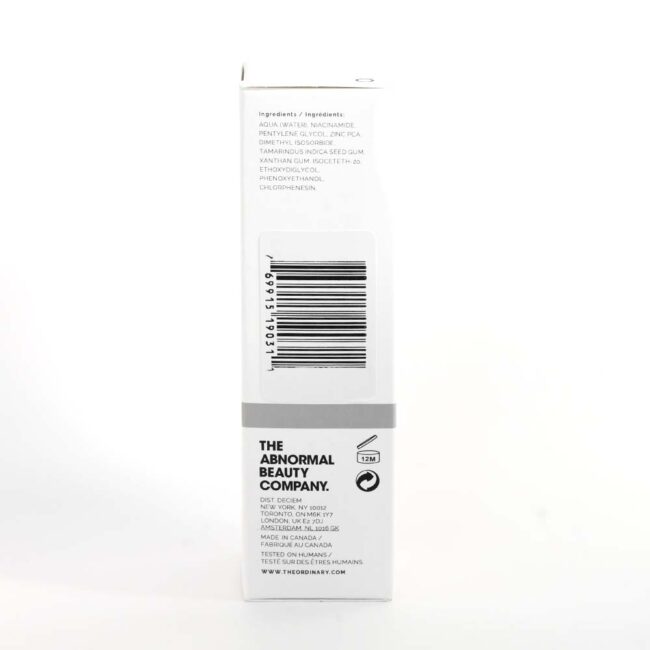 The Ordinary Niacinamide 10% + Zinc 1%