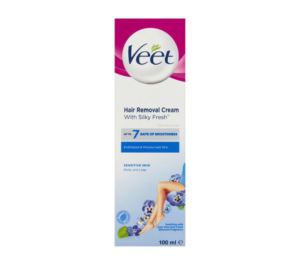 Veet Silky Fresh Hair Removal Cream Sensitive Skin 100ml