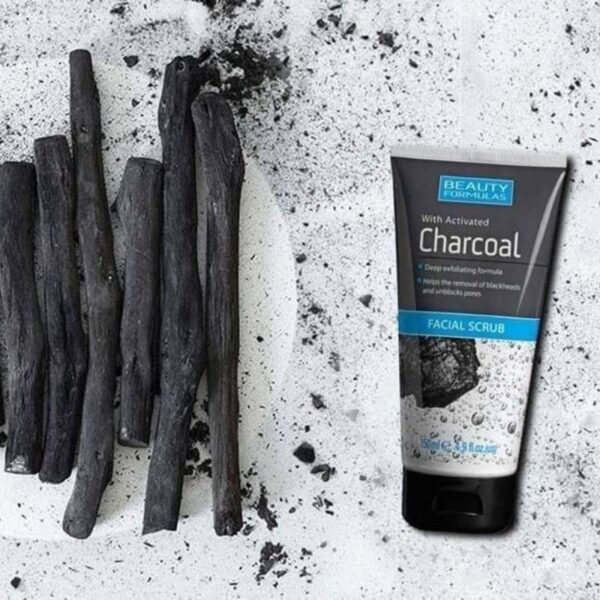 Beauty Formulas Charcoal Facial Scrub -150ml