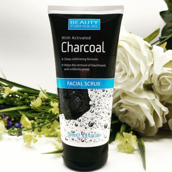 Beauty Formulas Charcoal Facial Scrub -150ml
