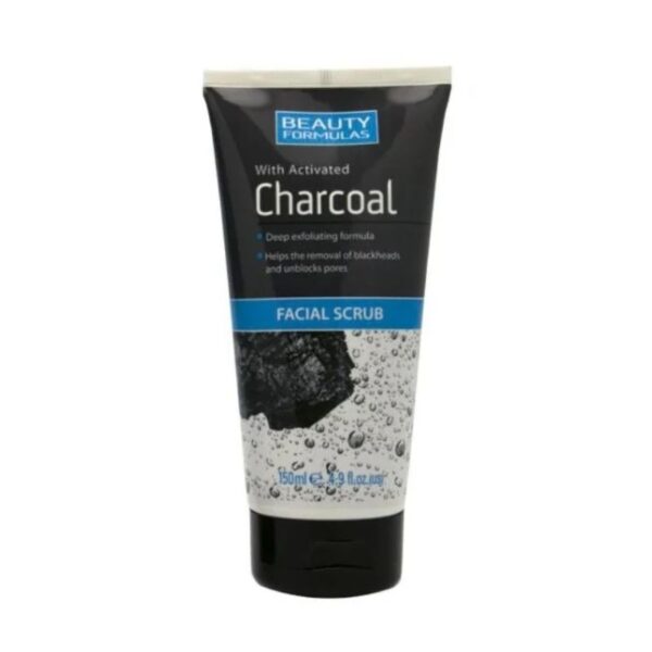 Beauty Formulas Charcoal Facial Scrub -150ml