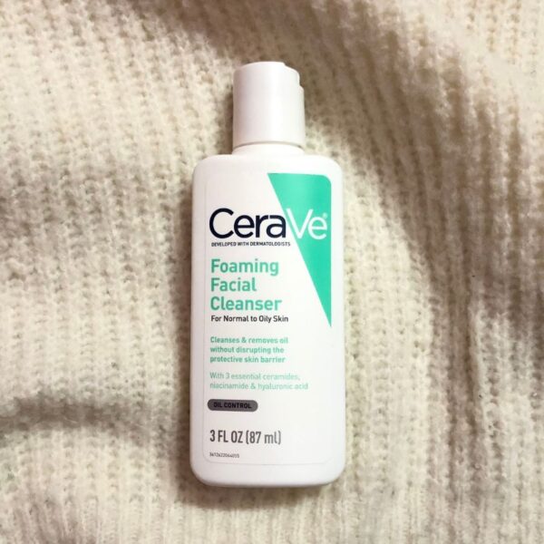 CeraVe Foaming Facial Cleanser for Normal to Oily Skin -87ml