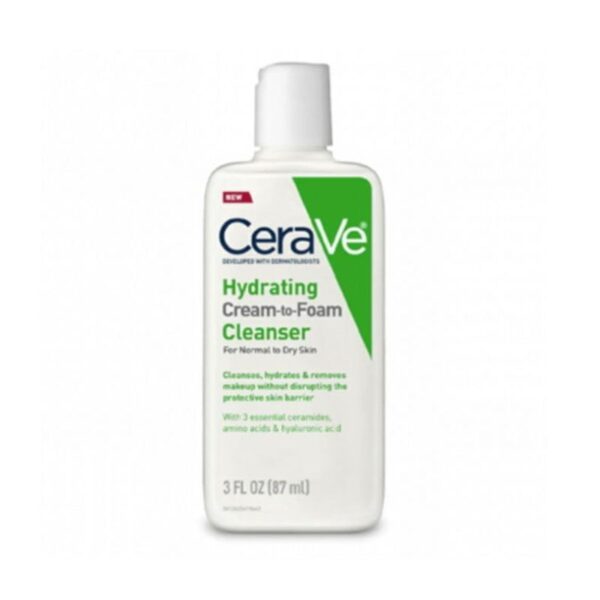 CeraVe Hydrating Cream To Foam Cleanser -87ml