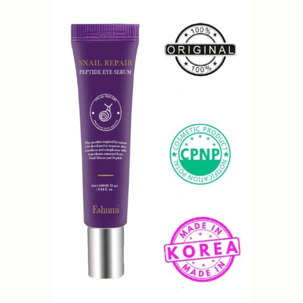 Eshumi Snail Repair Peptide Eye Serum -25ml