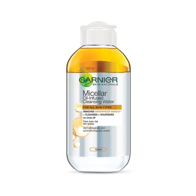 Garnier Micellar Oil Infused Cleansing Water -125ml Garnier Micellar Oil Infused Cleansing Water -125ml