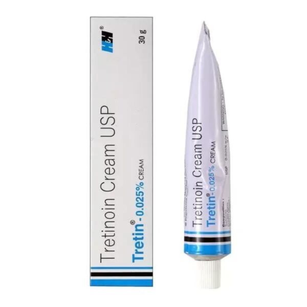 H&H Tretinoin Cream usp Tretin 0.025% -30g