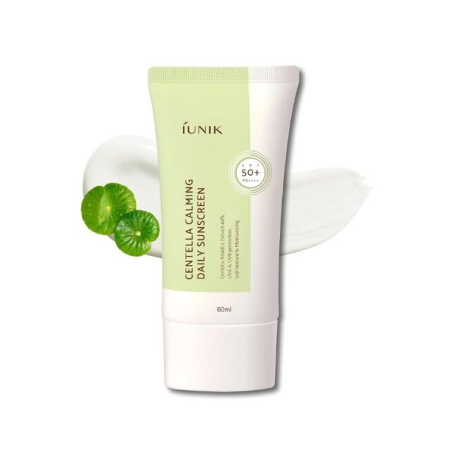 Iunik Centella Calming Daily Sunscreen – 60ml (1) Iunik Centella Calming Daily Sunscreen – 60ml (1)