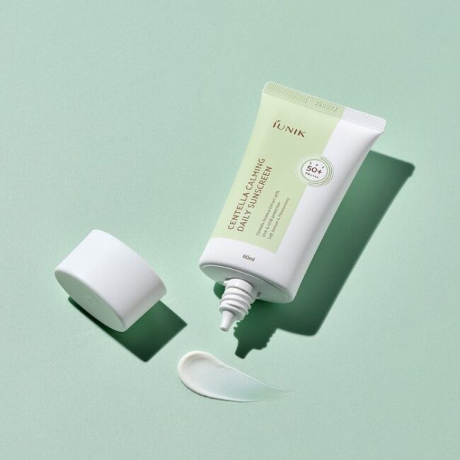 Iunik Centella Calming Daily Sunscreen – 60ml (2) Iunik Centella Calming Daily Sunscreen – 60ml