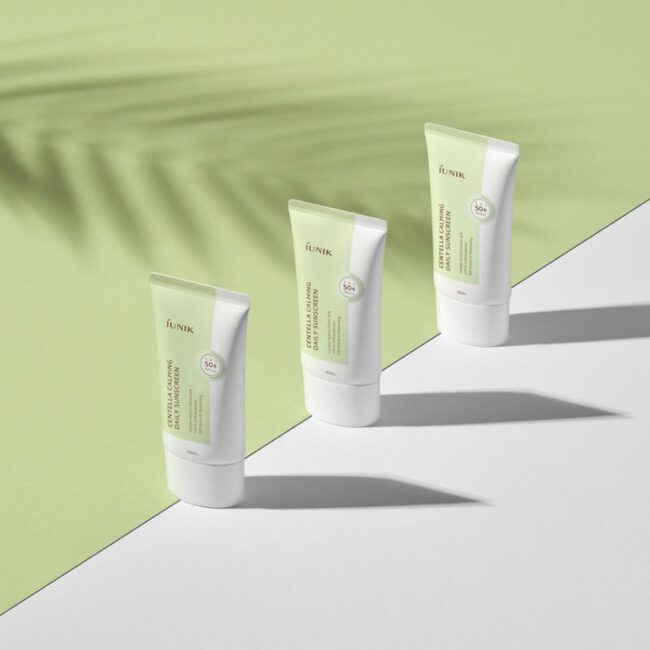 Iunik Centella Calming Daily Sunscreen – 60ml (4) Iunik Centella Calming Daily Sunscreen – 60ml