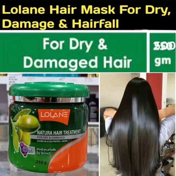 Lolane Natura Hair Treatment for Dry & Damaged 500g