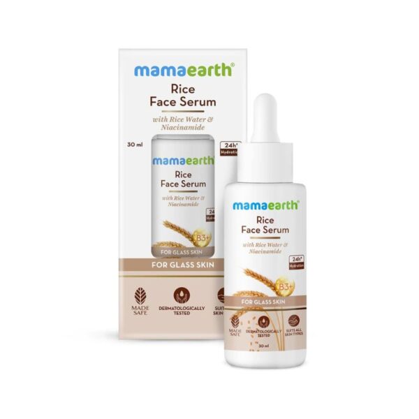 Mamaearth Rice Face Serum – 30ml