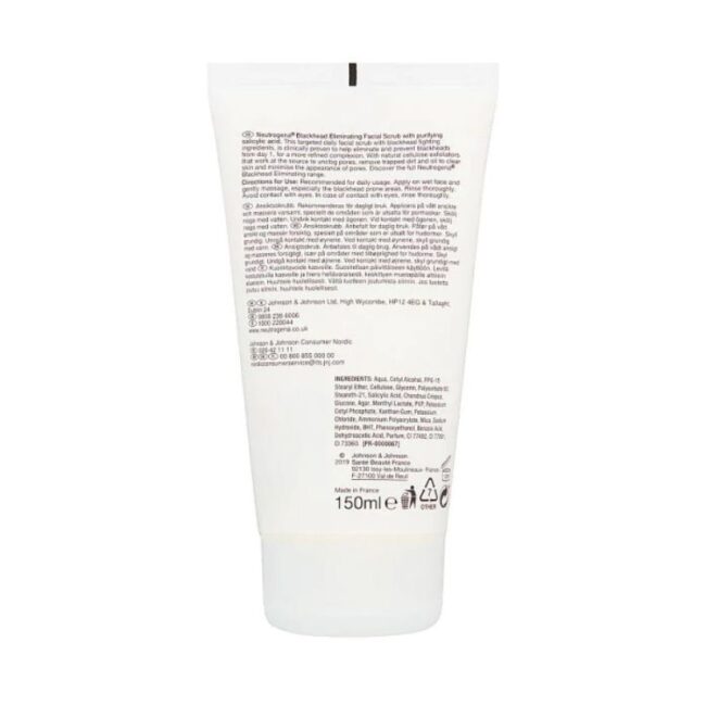 Neutrogena Blackhead Eliminating Daily Scrub - 150ml (1) Neutrogena Blackhead Eliminating Daily Scrub - 150ml (1)