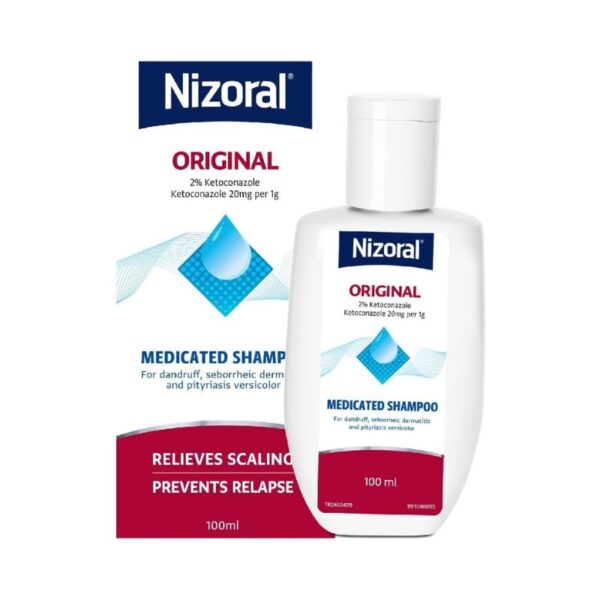 Nizoral Original 2% Ketoconazole Medicated Anti-Dandruff Shampoo -50ml