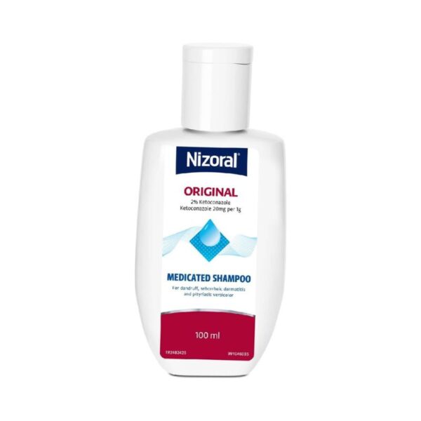 Nizoral Original 2% Ketoconazole Medicated Anti-Dandruff Shampoo -100ml