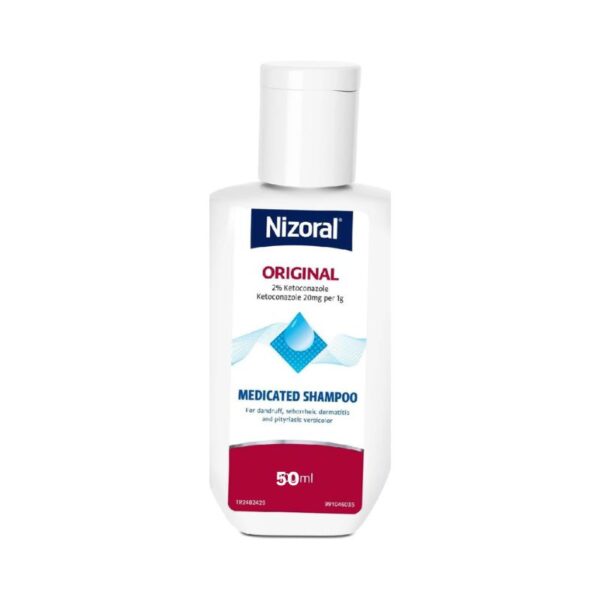 Nizoral Original 2% Ketoconazole Medicated Anti-Dandruff Shampoo -50ml