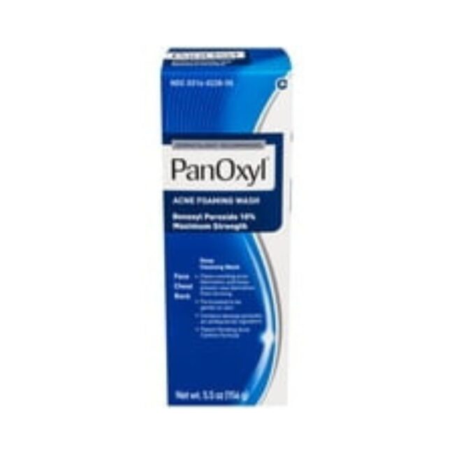 PanOxyl Acne Foaming Wash 10% Benzoyl Peroxide -156g (3) PanOxyl Acne Foaming Wash 10% Benzoyl Peroxide -156g