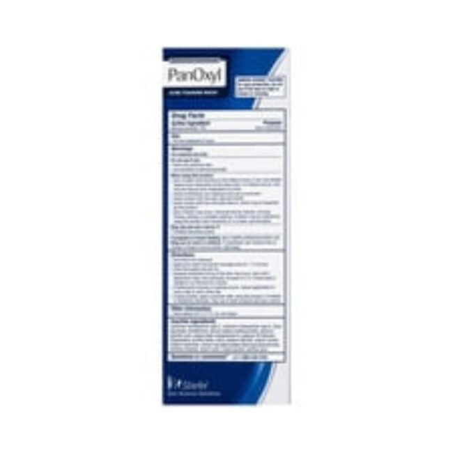 PanOxyl Acne Foaming Wash 10% Benzoyl Peroxide -156g (4) PanOxyl Acne Foaming Wash 10% Benzoyl Peroxide -156g