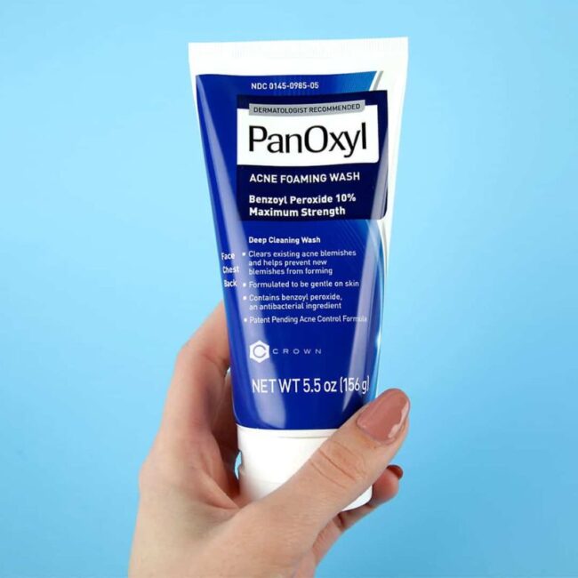 PanOxyl Acne Foaming Wash 10% Benzoyl Peroxide -156g (5) PanOxyl Acne Foaming Wash 10% Benzoyl Peroxide -156g