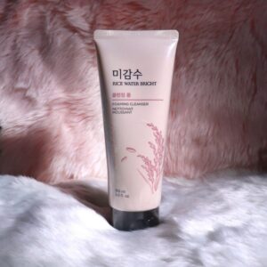 The face shop rice water bright cleansing foam - 150ml