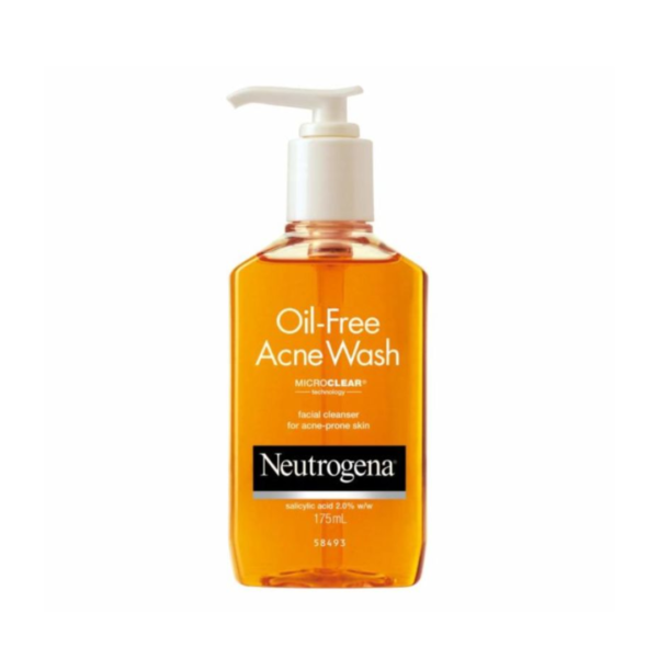 Neutrogena oil-free acne wash -175ml