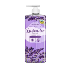 Watsons Lavender Scented Gel Body Wash -1000ml