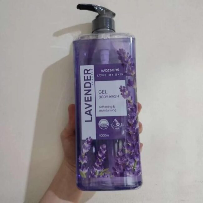 Watsons Lavender Scented Gel Body Wash -1000ml (2) Watsons Lavender Scented Gel Body Wash -1000ml