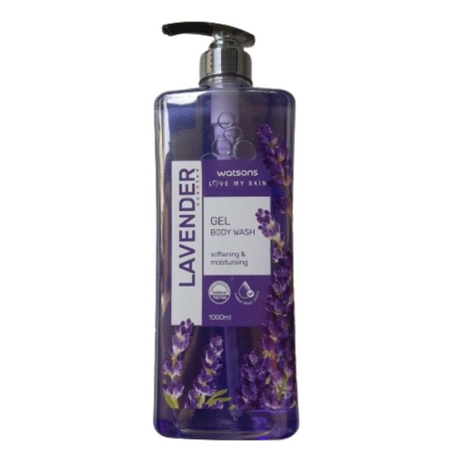 Watsons Lavender Scented Gel Body Wash -1000ml (3) Watsons Lavender Scented Gel Body Wash -1000ml
