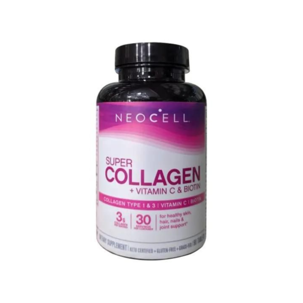 Neocell Super Collagen Vitamin C and Biotin 30 Tablets