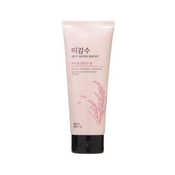 The face shop rice water bright cleansing foam - 150ml