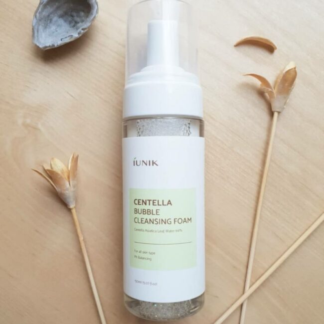 iUNIK Centella Bubble Cleansing Foam -150ml (4) iUNIK Centella Bubble Cleansing Foam -150ml